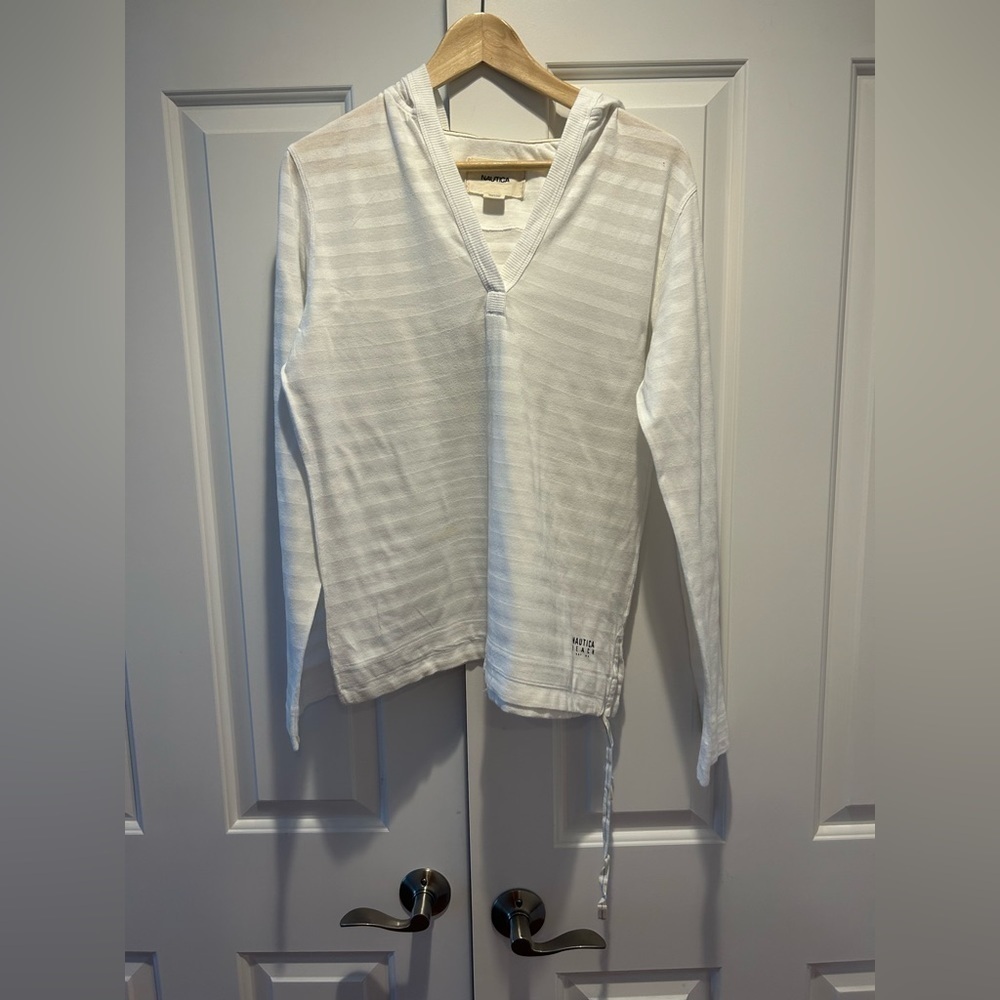 NAUTICA beach cover up/hooded sweatshirt